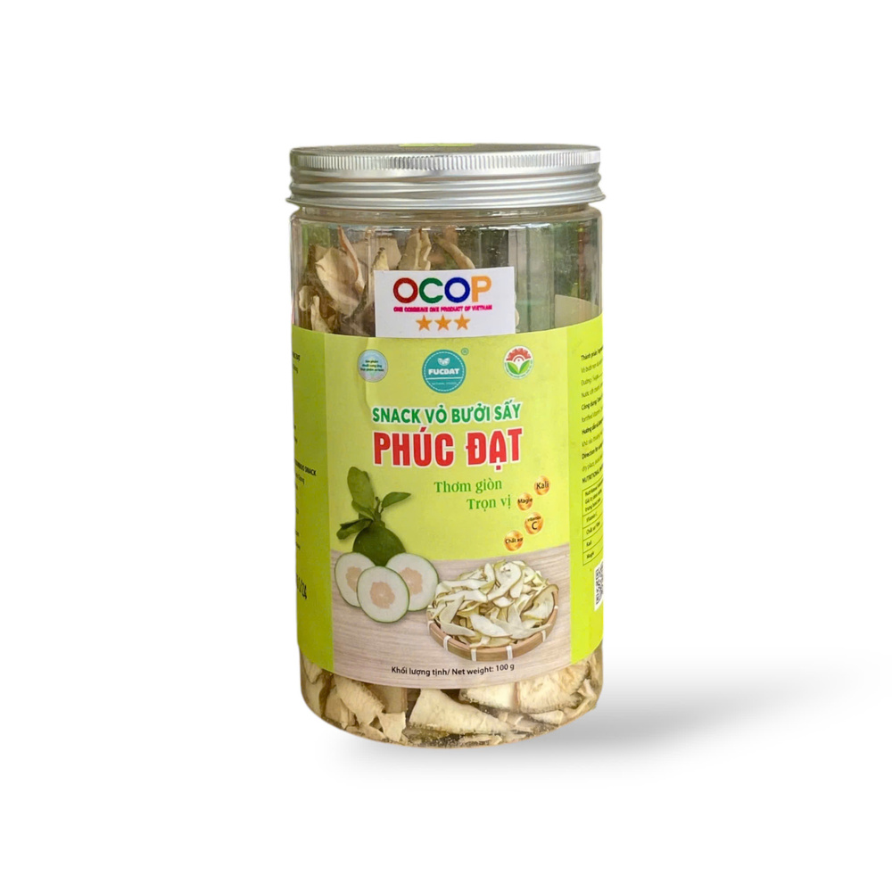 Snack Vỏ Bưởi Sấy - Phúc Đạt - 100g